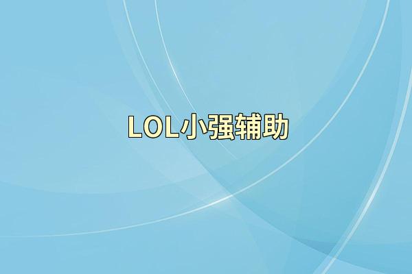 LOL小强辅助