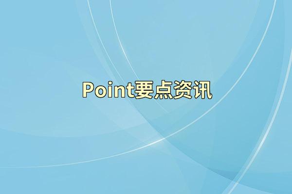 Point要点资讯