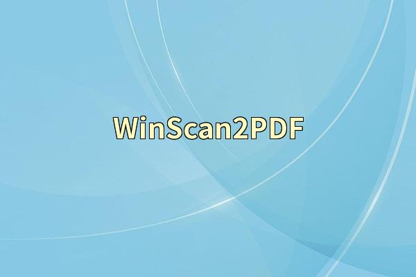 WinScan2PDF