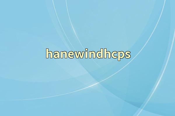 hanewindhcps