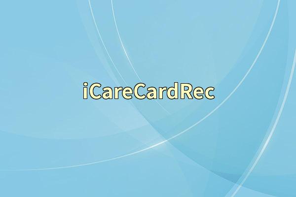 iCareCardRec
