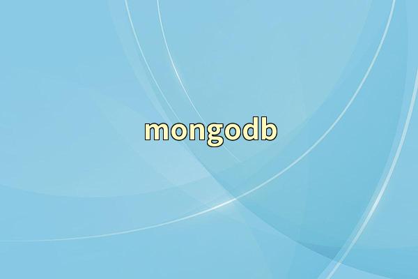 mongodb