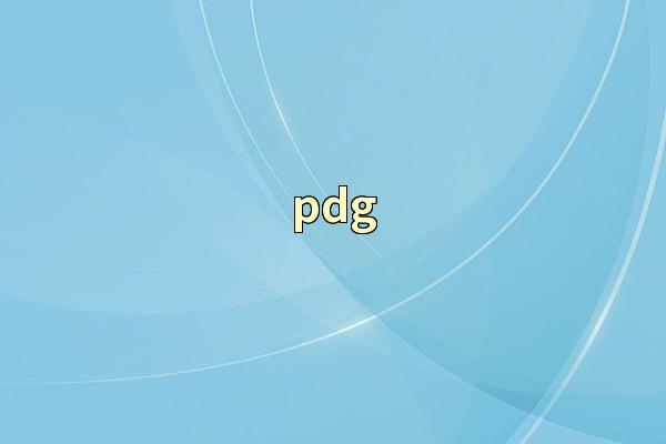 pdg