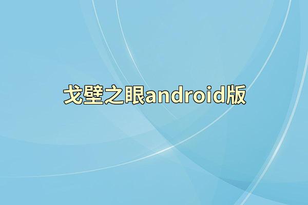 戈壁之眼android版