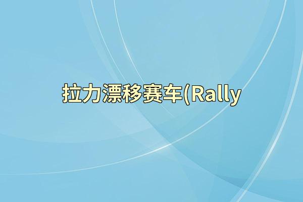 拉力漂移赛车(Rally