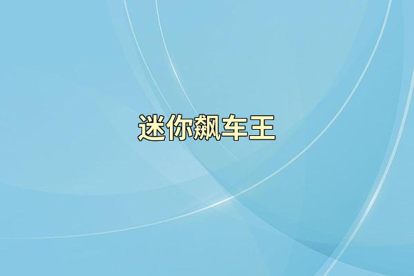 迷你飙车王