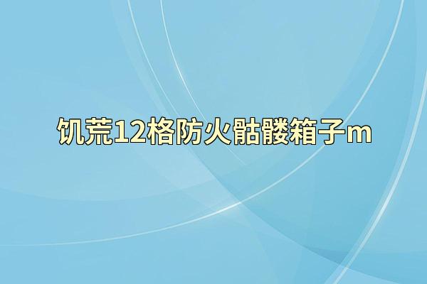 饥荒12格防火骷髅箱子m