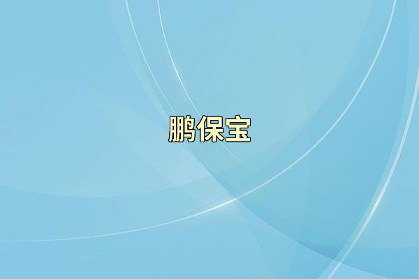 鹏保宝