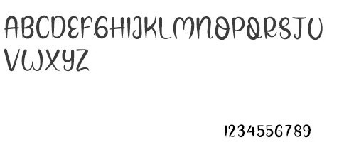 lemon rolls字体