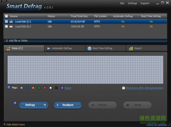 IObit SmartDefrag中文版