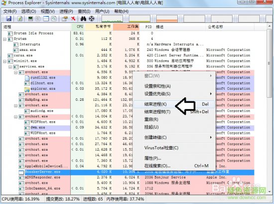 process explorer中文版下载-processexplorer官方中文版下载v16.31 绿色版-第5张图片