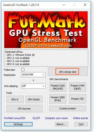 furmark中文版下载-Furmark官方版(显卡烤机软件)下载v1.26.0.0 安装版-第3张图片
