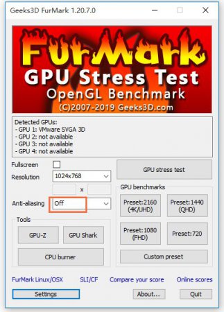 furmark中文版下载-Furmark官方版(显卡烤机软件)下载v1.26.0.0 安装版-第1张图片