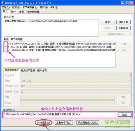 mkvtoolnix中文版下载-mkvtoolnix gui 官方版下载v65.0.0 绿色版-附使用教程-第6张图片