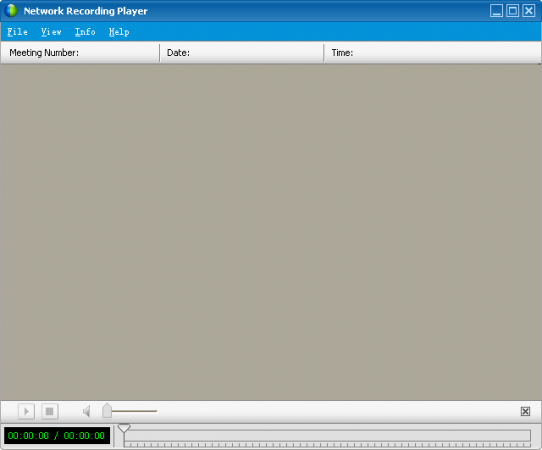 network recording player