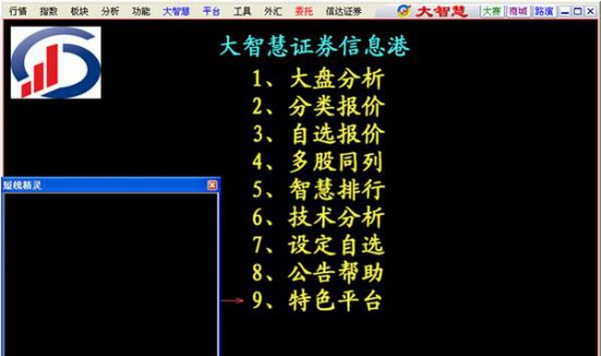 辽宁证券大智慧专业版