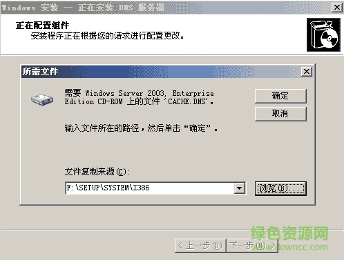 Win2003DNS安装包