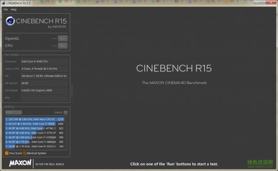 cinebench r15 mac版