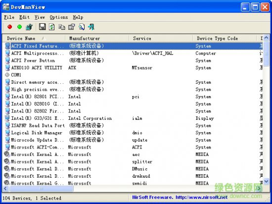 DevManView绿色版