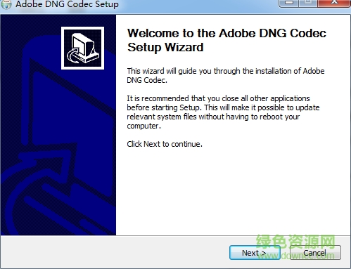 Adobe DNG Codec解码器