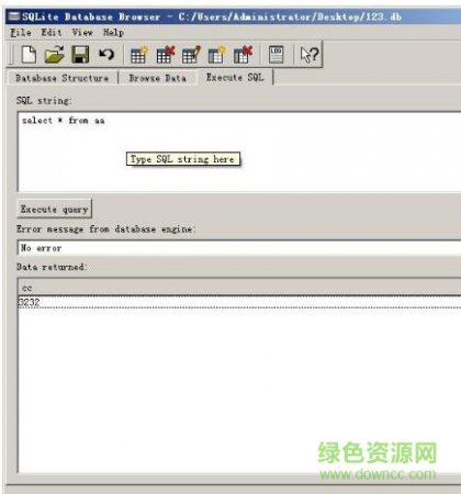 sqlitebrowser汉化版下载-sqlite database browser(可视化数据库浏览器)下载v3.8.9 中文免费版-第5张图片