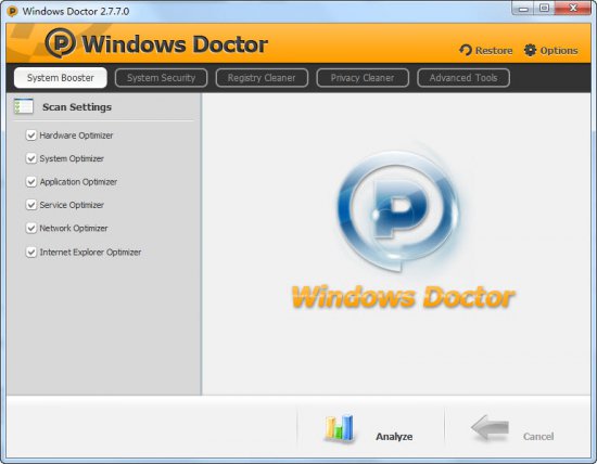 Windows系统医生