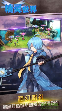 精灵世界vs电脑版