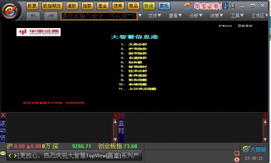 华宝证券大智慧网上交易