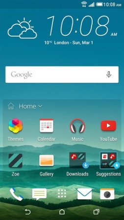 HTC Sense首页
