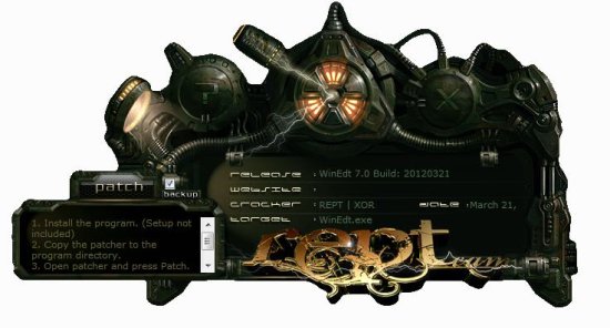 winedt7.0注册机