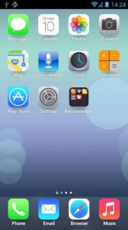仿苹果桌面app