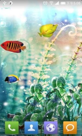 3D梦幻水族馆动态壁纸app