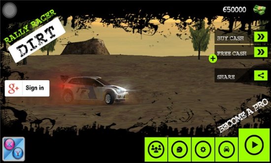 拉力赛车越野中文版下载-拉力赛车越野汉化版(Rally Racer Dirt)下载v1.2.5 安卓无限钞票版-第1张图片