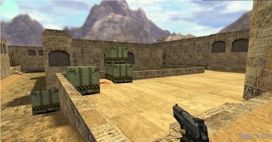 cs1.6开车开飞机地图