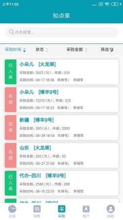 管理知点果软件