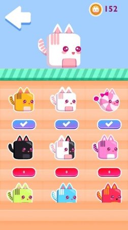 堆叠小猫游戏