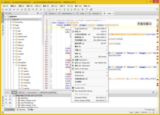 WebStorm汉化包